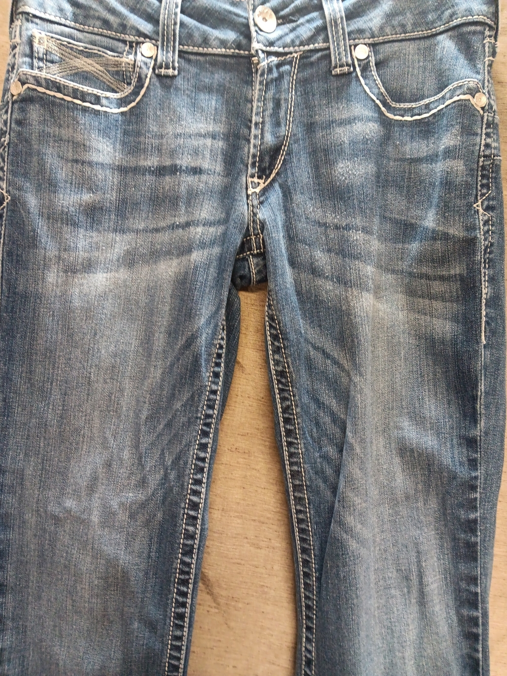 Ariat Woman's Real Denim Jeans with Branded Button - Picture 9 of 9